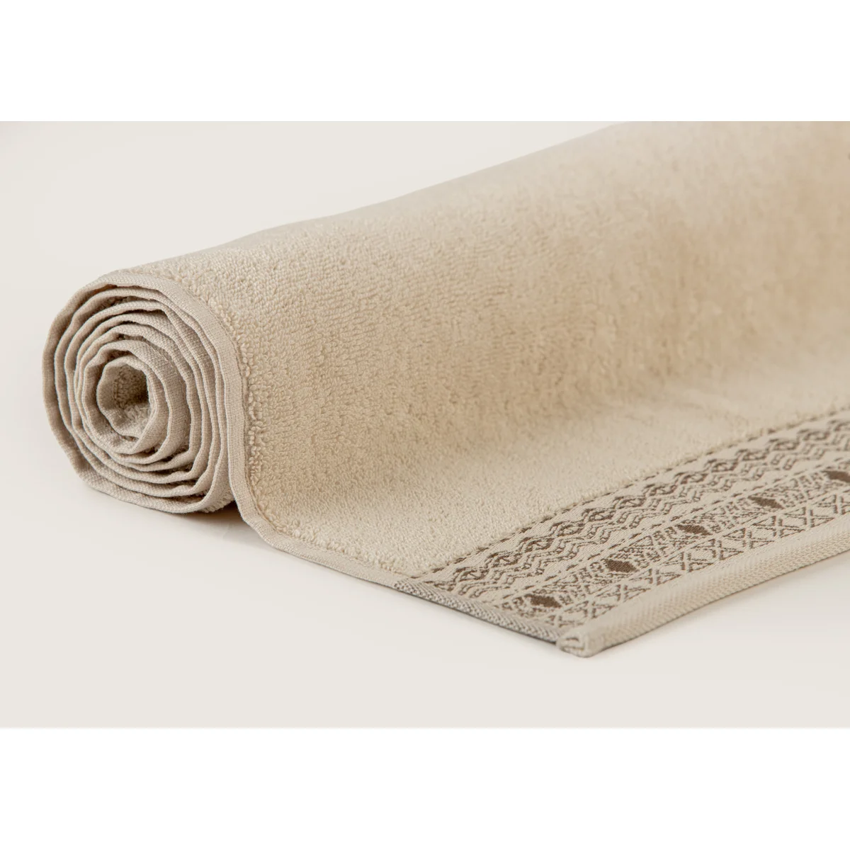 Manamo Blen Jacquard Hand Towel Cotton Linen 30x50 cm