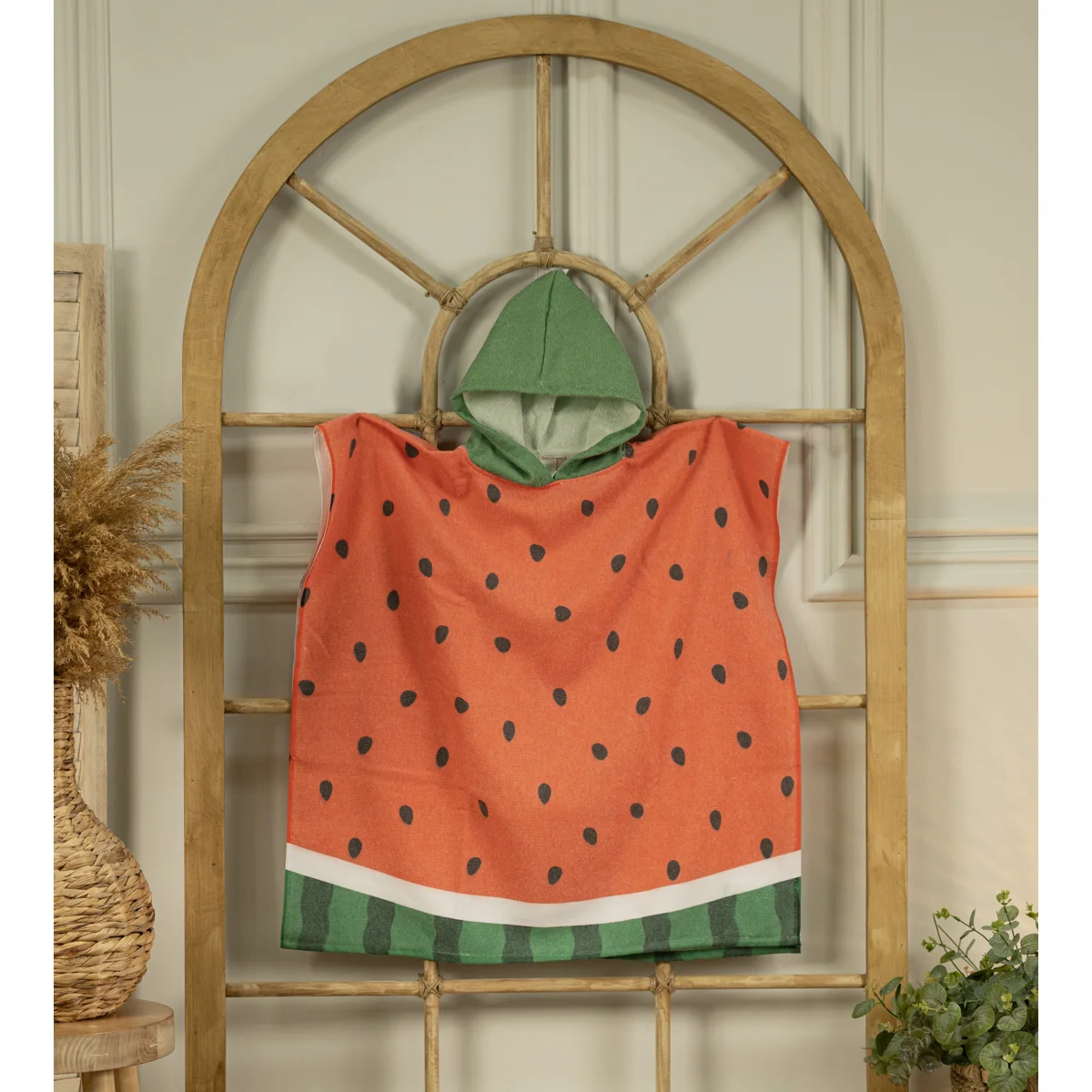 Manamo Watermelon Digital Printed Bath Towel Cotton Multi 70x140 cm