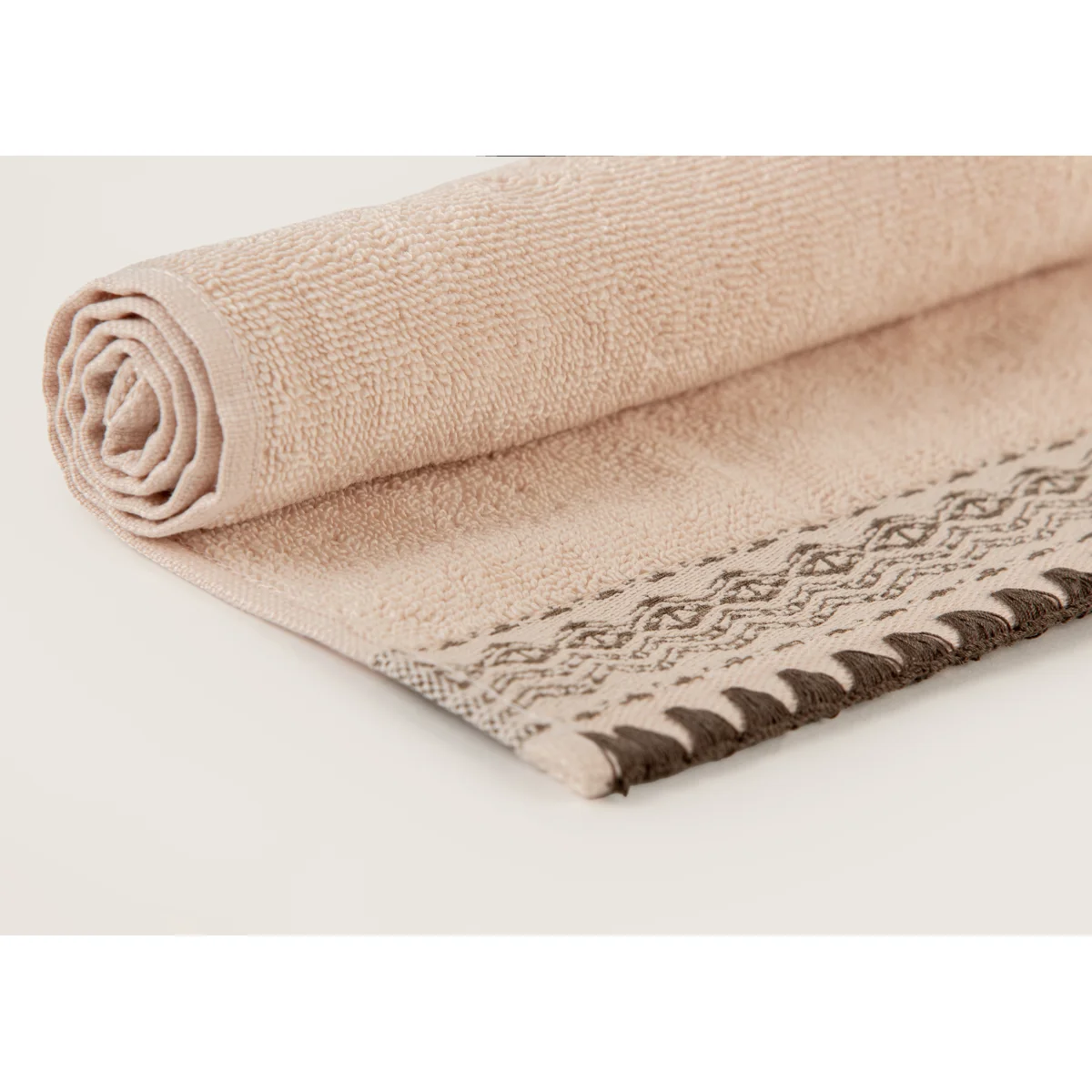 Manamo Blen Jacquard Hand Towel Cotton Blush 30x50 cm