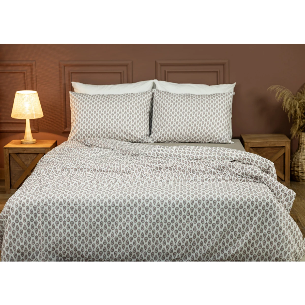 Manamo M&D Elaris Duvet Cover With Pillow Case Cotton  Double 200x220+50x70 cm(2)