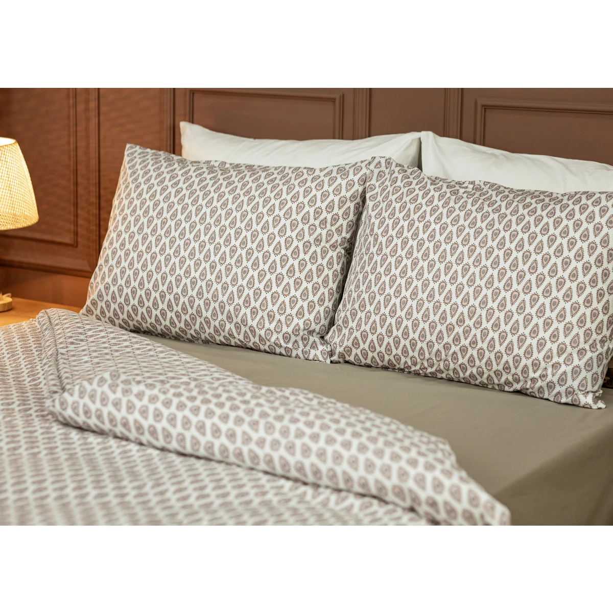 Manamo M&D Elaris Duvet Cover With Pillow Case Cotton  Double 200x220+50x70 cm(2)