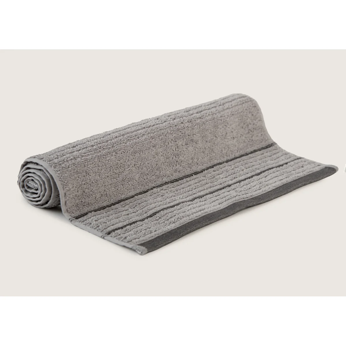 Manamo Bettine Jacquard Face Towel Cotton Grey 50x85 cm