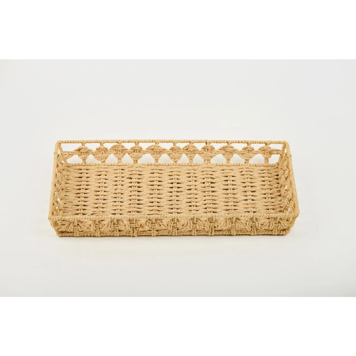 Manamo Lena Tray Wicker Natural Rectangular 50x32x6 cm