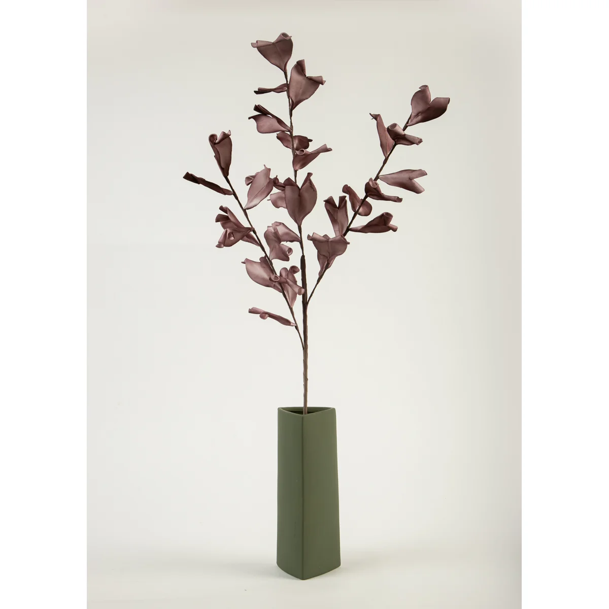 Manamo Leaves Eva Artificial Flower Damson 98 cm