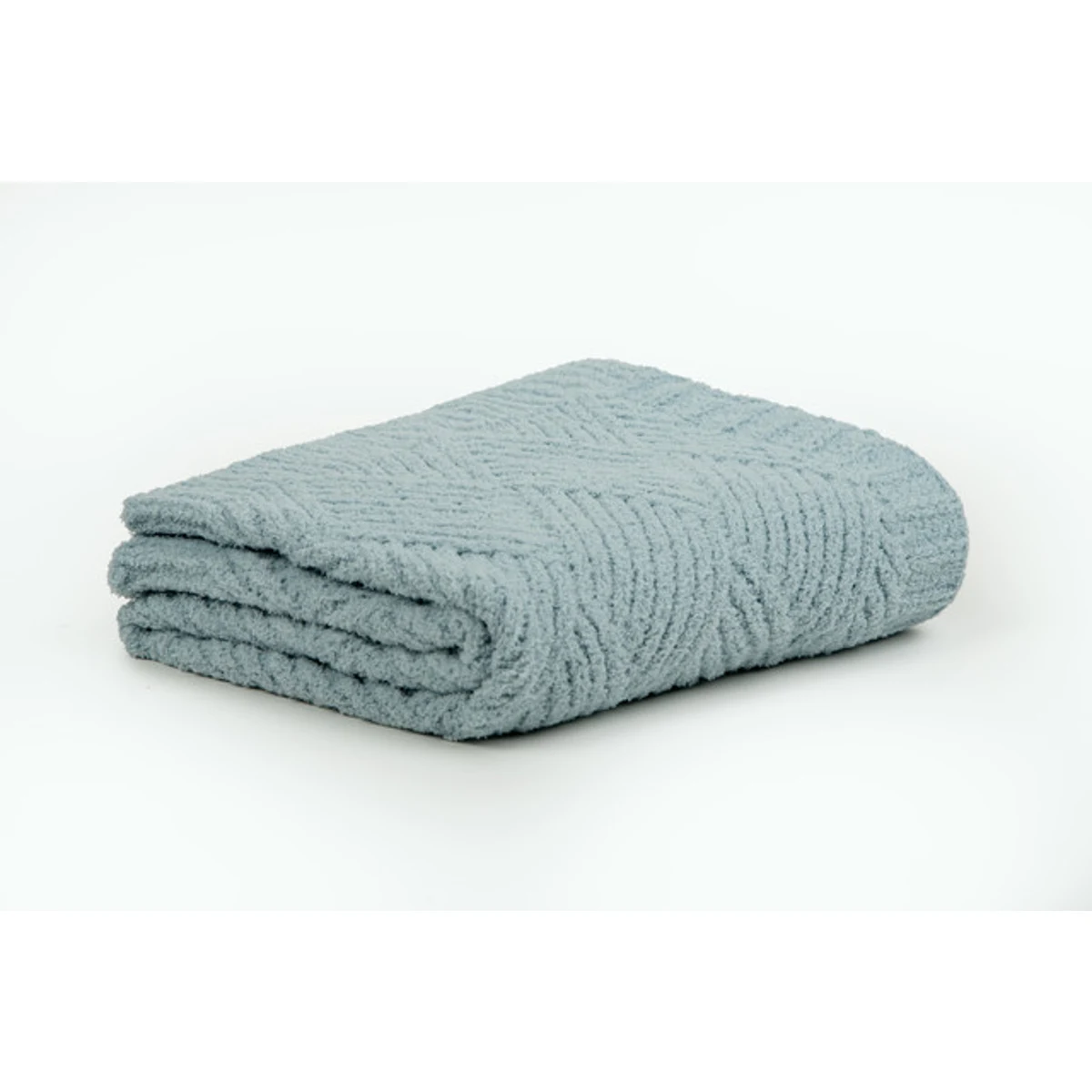 Manamo Diamond Baby Blanket Acrylic Light Blue 90x90 cm