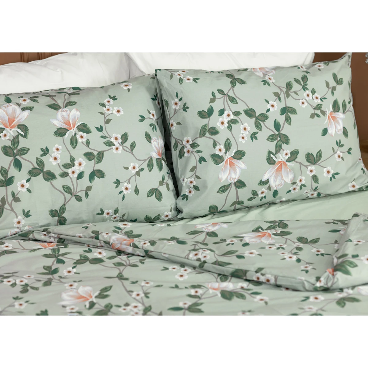 Manamo M&D Sakura Duvet Cover With Pillow Case Cotton  Single 160x220 cm+50X70 cm