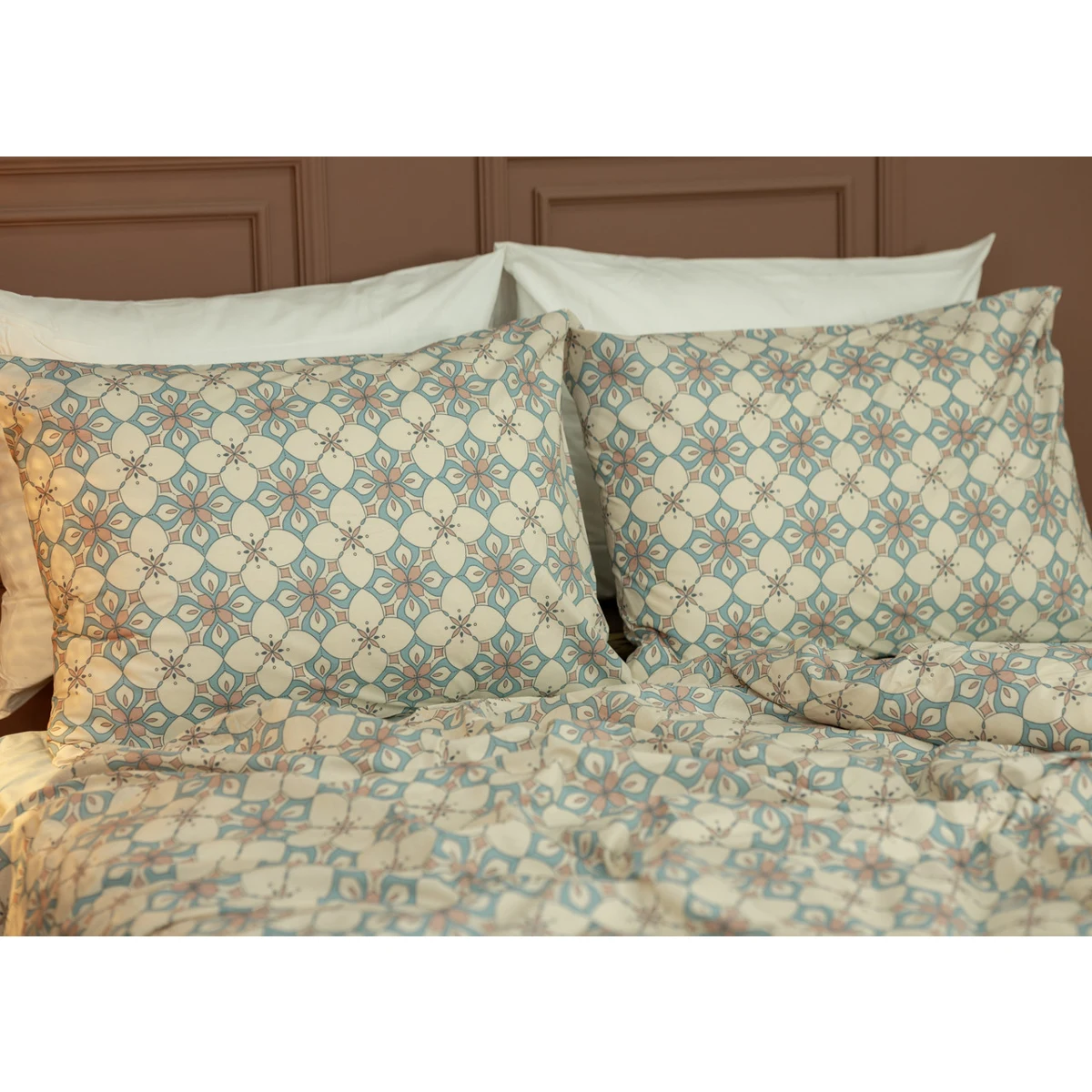 Manamo M&D Serenity Duvet Cover With Pillow Case Cotton  Single 160x220 cm+50X70 cm