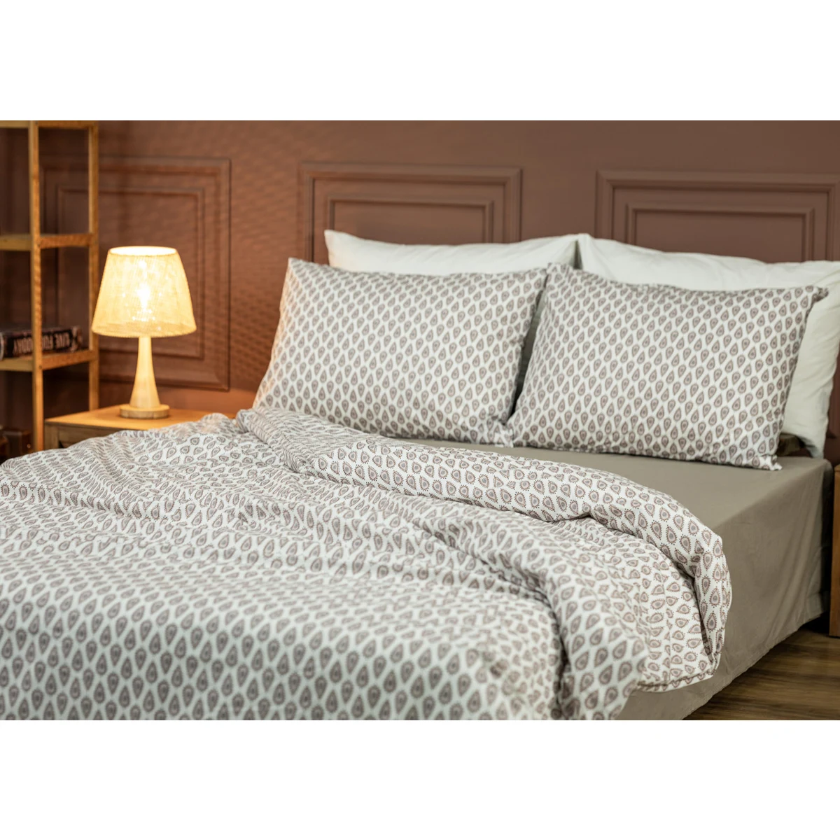 Manamo M&D Elaris Duvet Cover With Pillow Case Cotton  Single 160x220 cm+50X70 cm