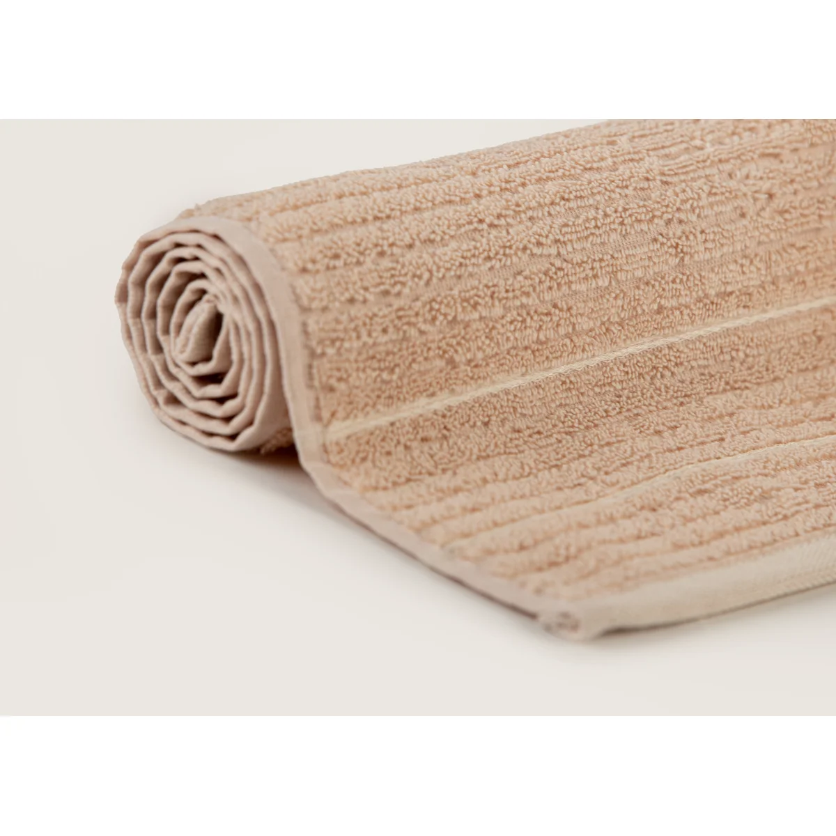 Manamo Bettine Jacquard Bath Towel Cotton Blush 70x140 cm
