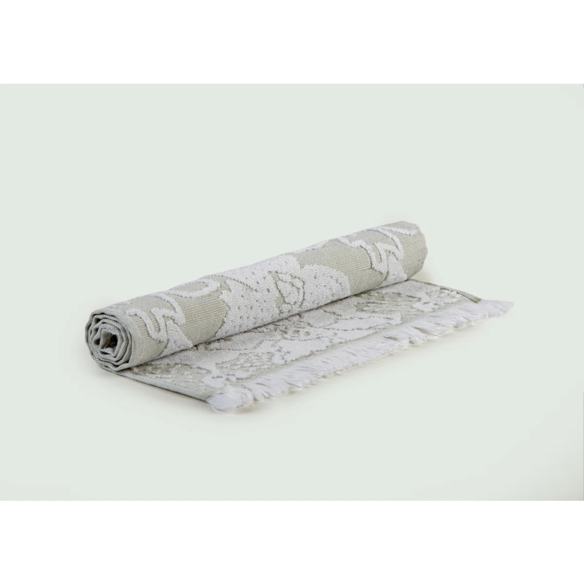 Manamo Valencia Jacquared Face Towel Cotton Cameo 50x85 cm