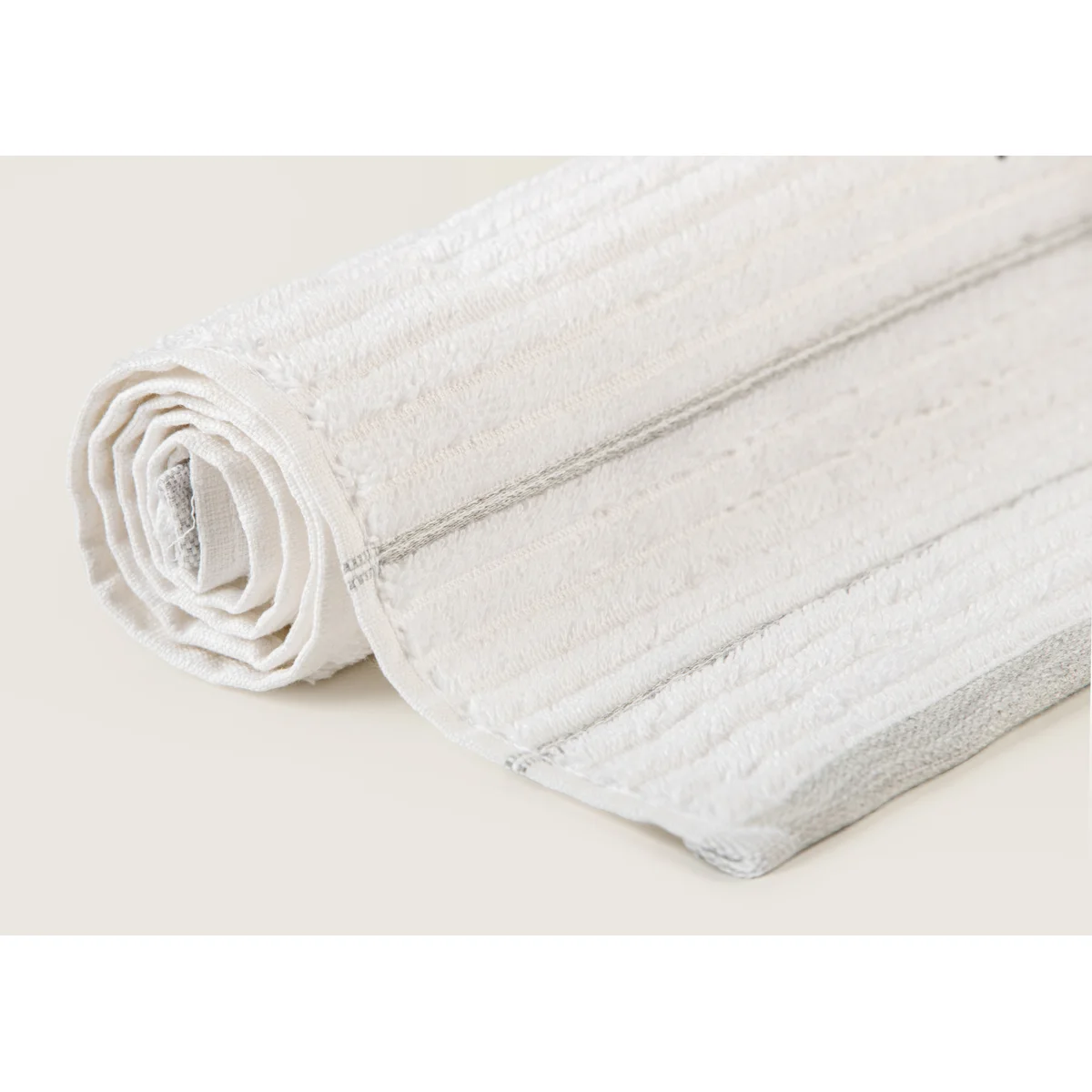 Manamo Bettine Jacquard Bath Towel Cotton White 70x140 cm