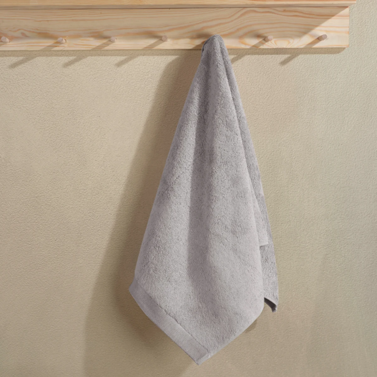 Manamo Pure Bamboo Face Towel Grey 50x85 cm