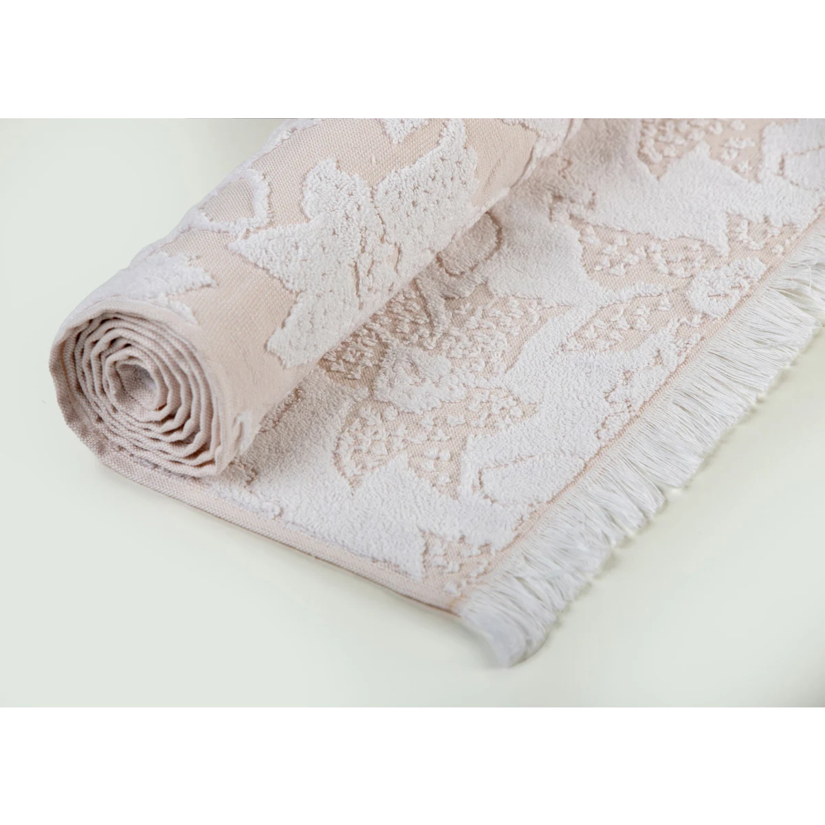 Manamo Valencia Jacquard Hand Towel Cotton Blush 30x50 cm