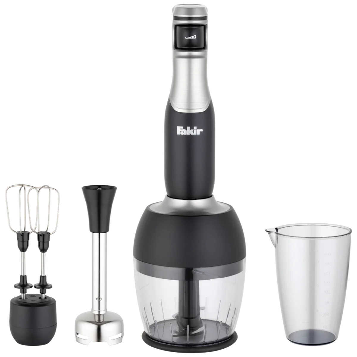 SPEED LUCCA black&silver BLENDER SET