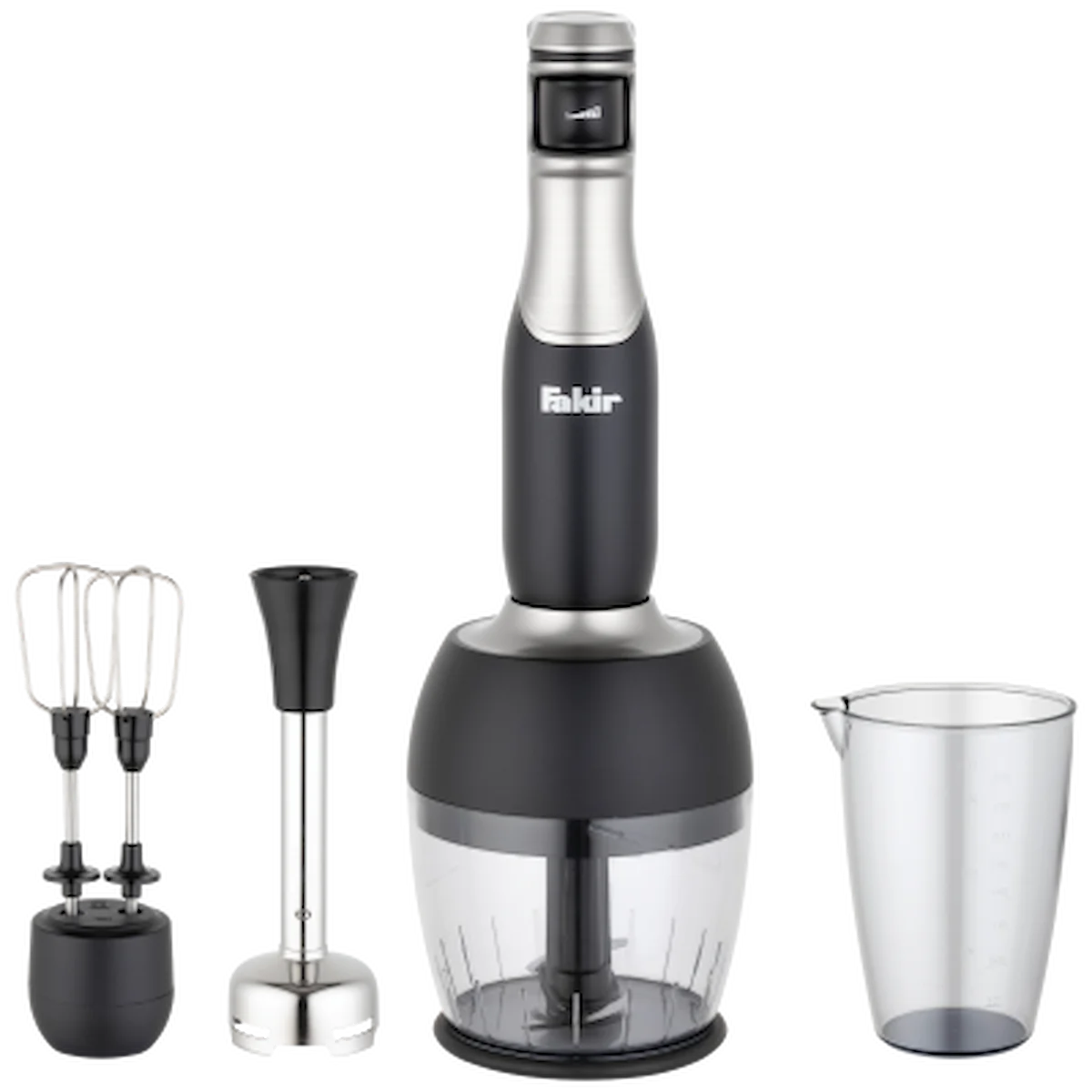 SPEED LUCCA black&silver BLENDER SET