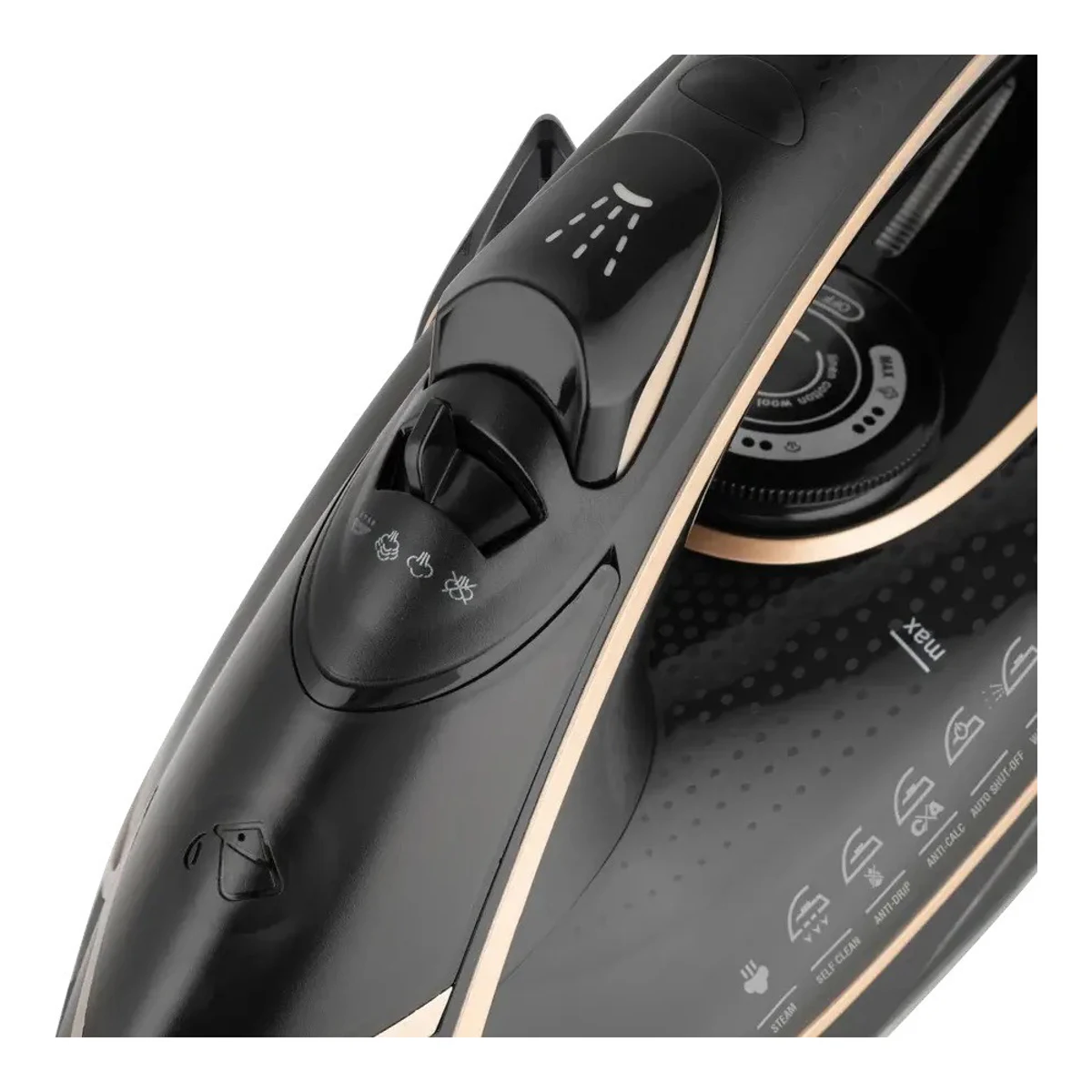 Fakir Steam Iron Intense BE6020 Black
