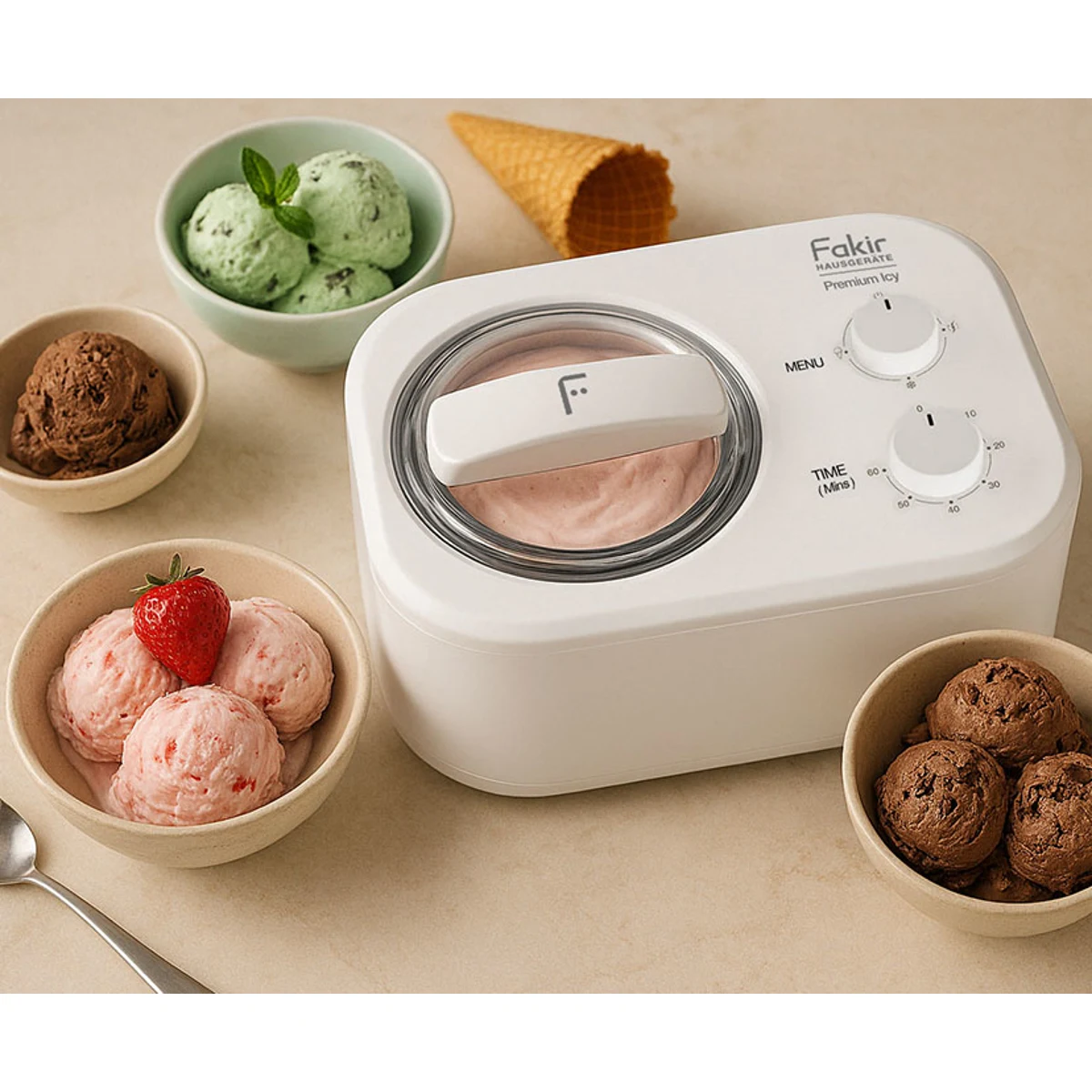 Fakir Premium Icy Ice Cream Maker 