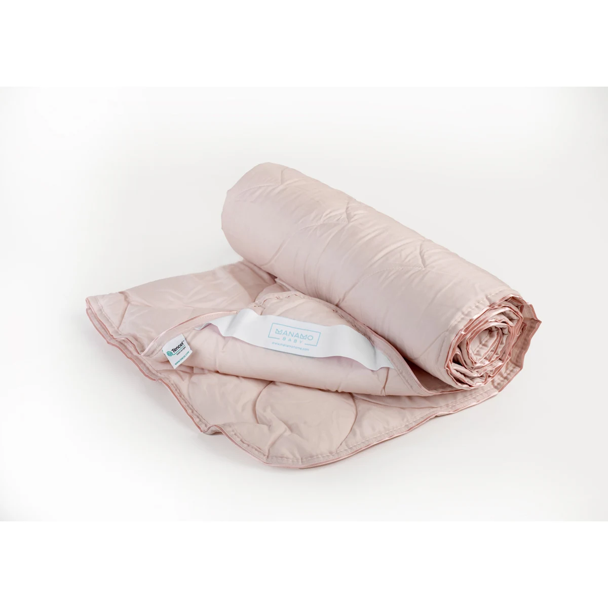 Manamo Tencel Baby Quilt Microfiber Powder  95x145 cm