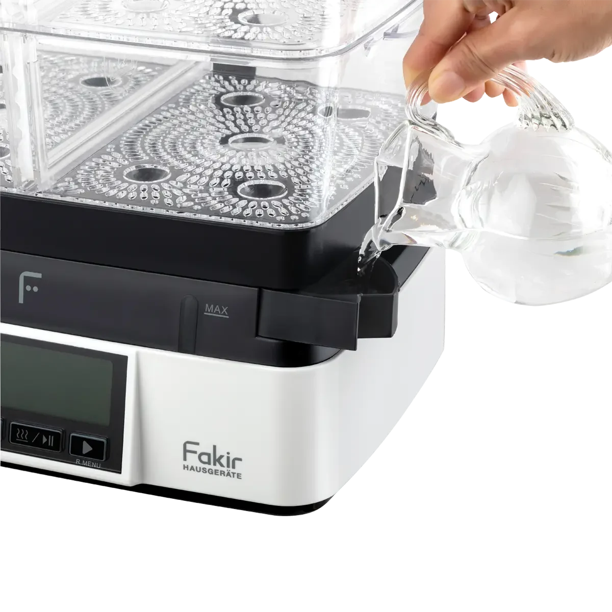Fakir Premium Steam LCD Screen 7 Different Automatic Menus, 11 L, 