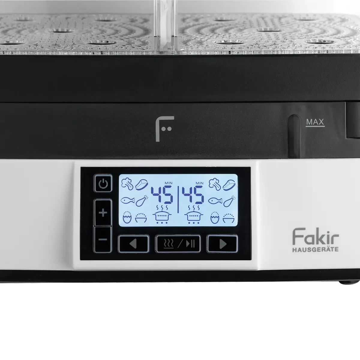 Fakir Premium Steam LCD Screen 7 Different Automatic Menus, 11 L, 