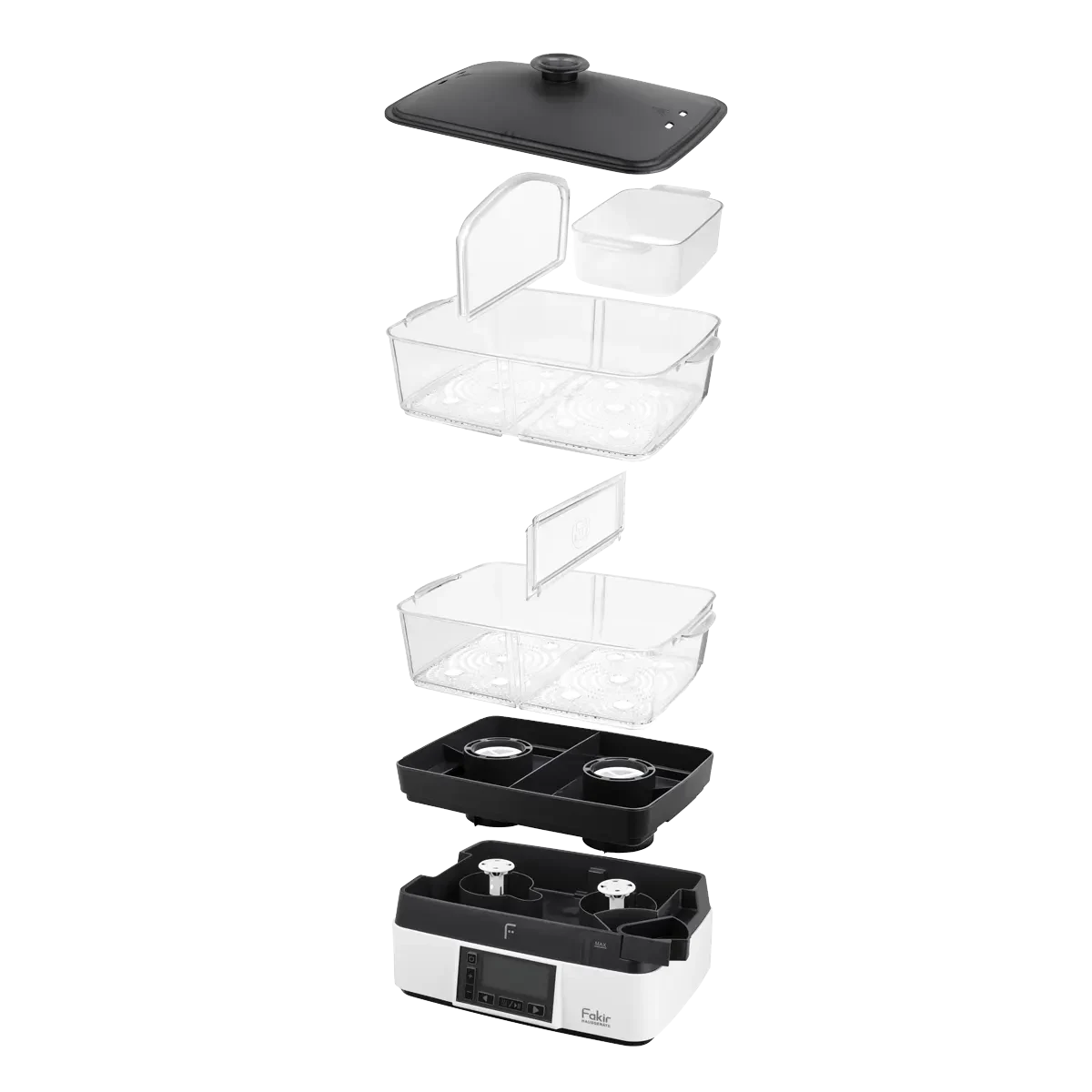 Fakir Premium Steam LCD Screen 7 Different Automatic Menus, 11 L, 