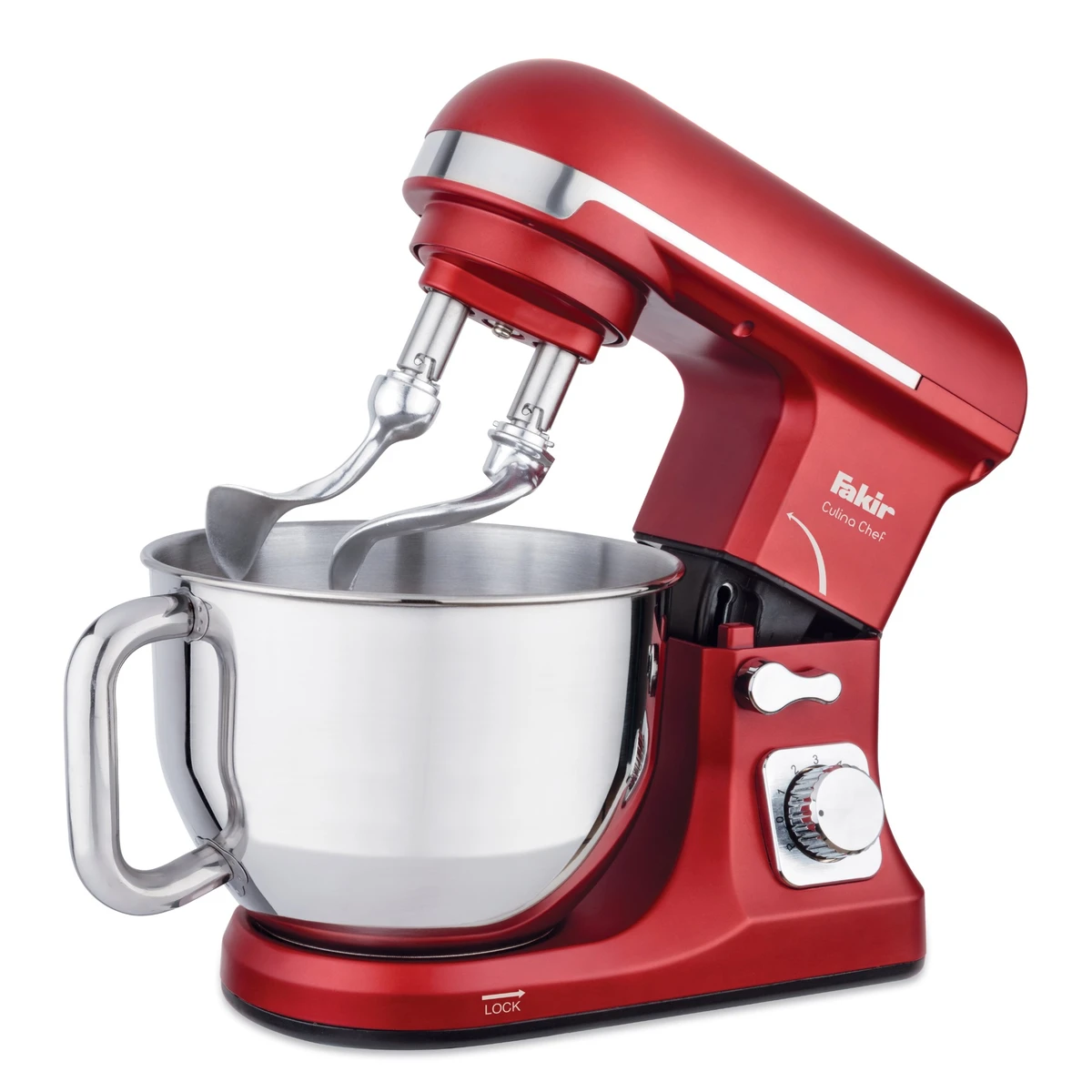 Fakir Culina Chef Stand მიქსერი  Red
