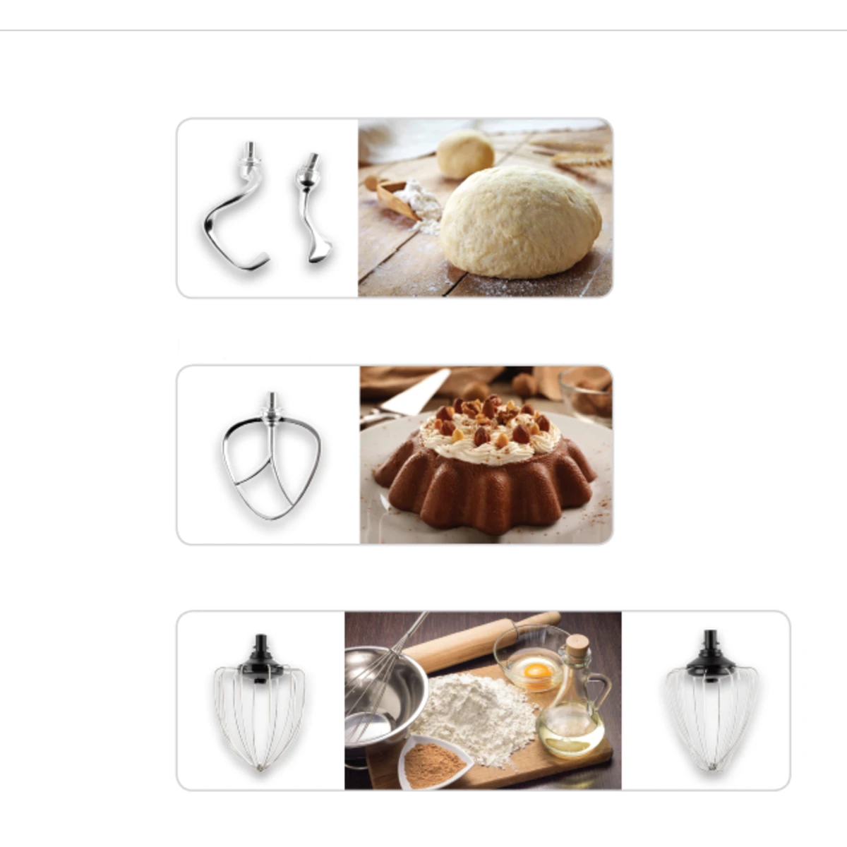 Fakir Culina Chef Stand მიქსერი  Violet