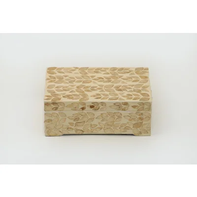 Manamo Luisa დეკორატიული ყუთი MDF/Pearl 29x19x11 სმ