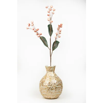Manamo Tiny Rose Artificial Flower  Powder 97 cm