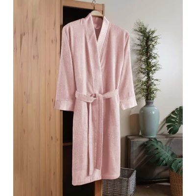 Manamo Pure Bamboo Kimono Bathrobe Cameo 2XL/3XL