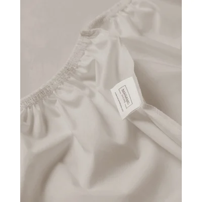 M&D FITTED SHEET LINEN 180X200+30