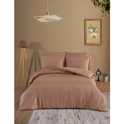 Manamo Prime Stripe Bed Linnen Set  Saten Powder Double200x220+50x70 cm(2)+240x260 cm 